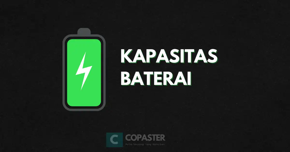 Kapasitas Baterai