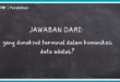 yang dimaksud terminal dalam komunikasi data adalah