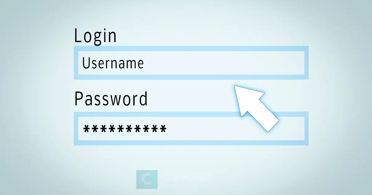 Memasukan Password
