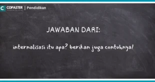 internalisasi adalah dan contohnya