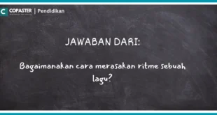 bagaimana cara merasakan ritme lagu