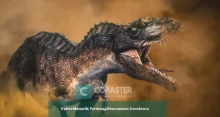 Fakta Menarik Tentang Dinosaurus Karnivora